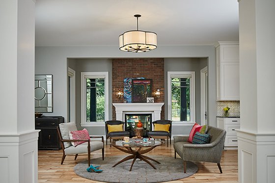 Interior - Family Room 1 for Craftsman House Plan #928-312 - 3 bed, 2.5 bath