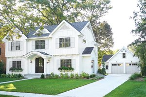 House Blueprint - Traditional Exterior - Front Elevation Plan #928-349