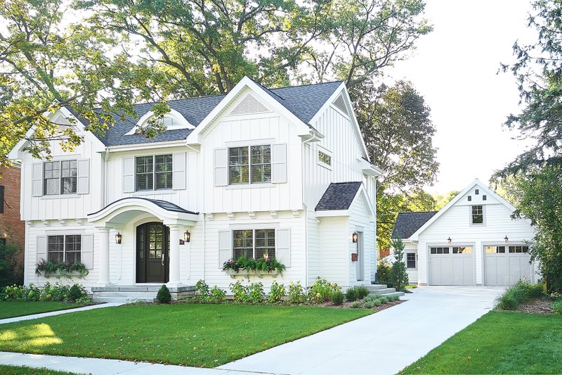 Dream House Plan - Traditional Exterior - Front Elevation Plan #928-349