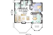 Country Style House Plan - 3 Beds 2 Baths 1468 Sq/Ft Plan #23-2042 
