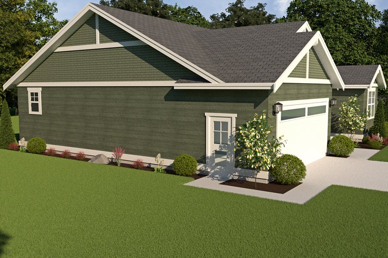 Architectural House Design - Left Side