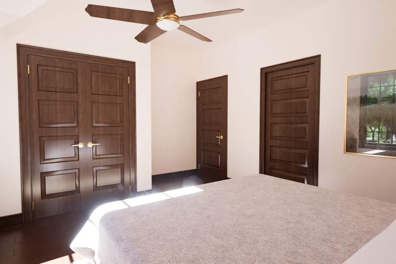 Dream House Plan - Interior - Bedroom 1 for European House Plan #1116-20 - 5 bed, 3.5 bath