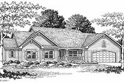 Traditional Style House Plan - 3 Beds 2.5 Baths 1962 Sq/Ft Plan #70-254 