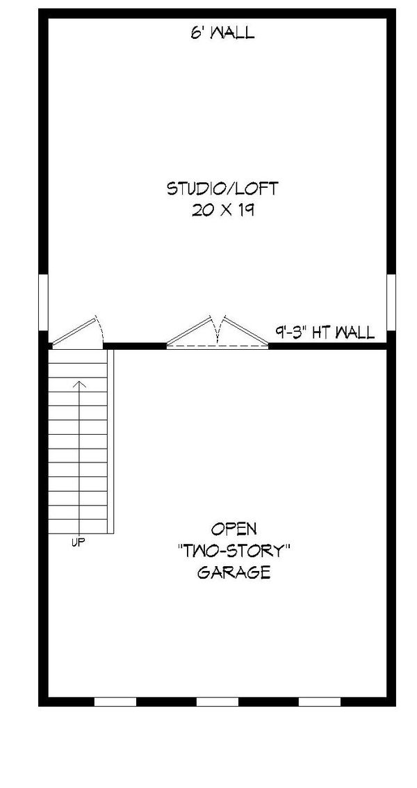 House Plan Design - Contemporary Floor Plan - Upper Floor Plan #932-251