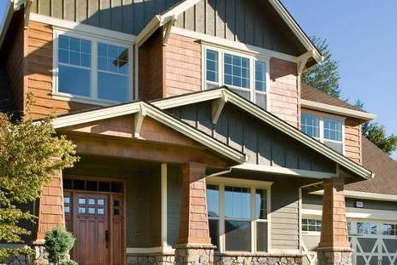 Home Plan - Exterior - Front Elevation 4 for Craftsman House Plan #48-611 - 4 bed, 2.5 bath