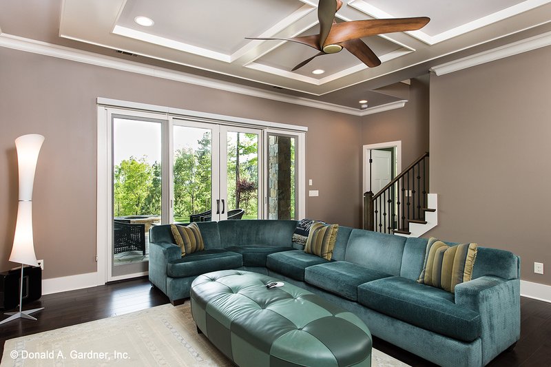 Architectural House Design - Family Room