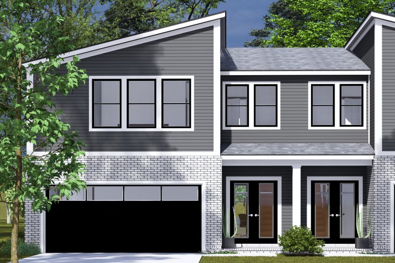 House Design - Exterior - Other Elevation for Modern House Plan #513-2318 - 4 bed, 3.5 bath