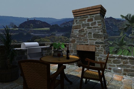 Exterior - Outdoor Living for Craftsman House Plan #120-162 - 3 bed, 2.5 bath