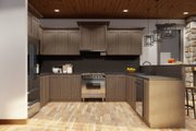 European Style House Plan - 3 Beds 2 Baths 2099 Sq/Ft Plan #17-2257 