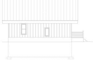 Exterior - Rear Elevation for Modern House Plan #932-743 - 2 bed, 1 bath