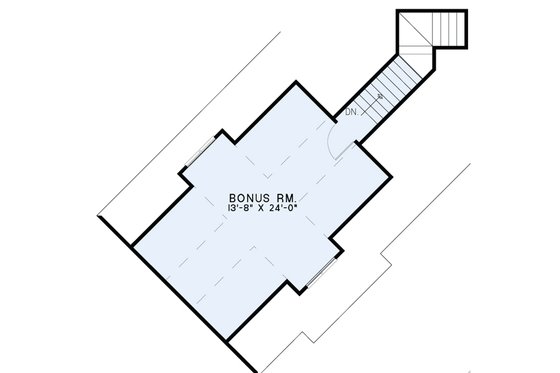 Floor Plan - Other Floor for Craftsman House Plan #17-2569 - 3 bed, 2.5 bath
