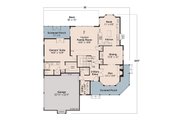 Craftsman Style House Plan - 4 Beds 3.5 Baths 2646 Sq/Ft Plan #124-1081 Floor 