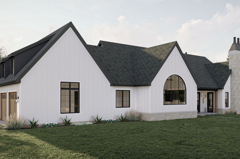 Home Plan - Exterior - Other Elevation 2 for Cottage House Plan #455-299 - 3 bed, 2.5 bath