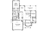Craftsman Style House Plan - 3 Beds 2 Baths 1804 Sq/Ft Plan #938-99 