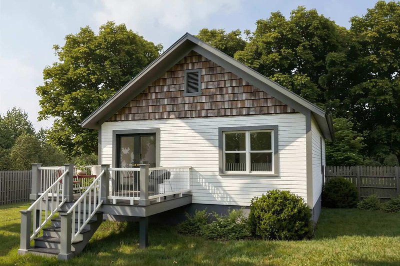 Home Plan - Exterior - Other Elevation for Cottage House Plan #79-130 - 3 bed, 2 bath