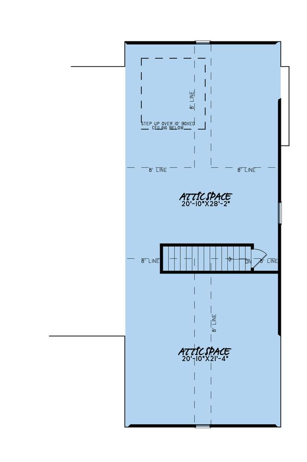 House Blueprint - Craftsman Floor Plan - Upper Floor Plan #923-175
