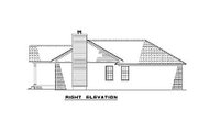 Colonial Style House Plan - 2 Beds 2 Baths 1169 Sq/Ft Plan #17-1120 