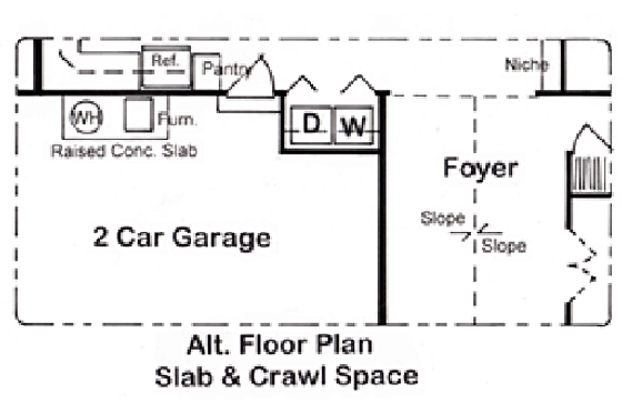 Floor Plan - Other Floor for Traditional House Plan #312-159 - 3 bed, 2 bath