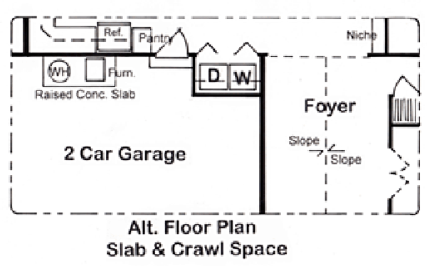 Floor Plan - Other Floor for Traditional House Plan #312-159 - 3 bed, 2 bath