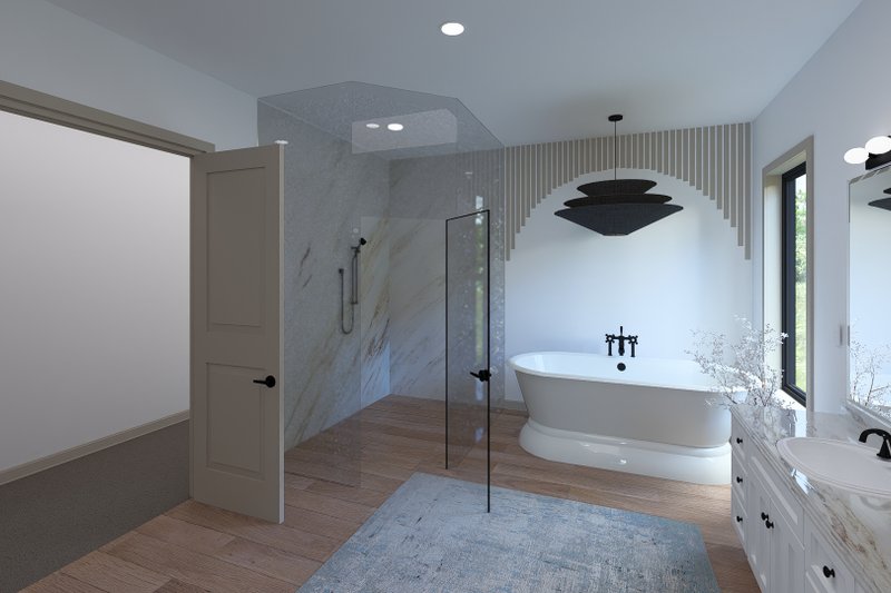Home Plan - Interior - Master Bathroom 1 for Craftsman House Plan #1060-431 - 4 bed, 6 bath
