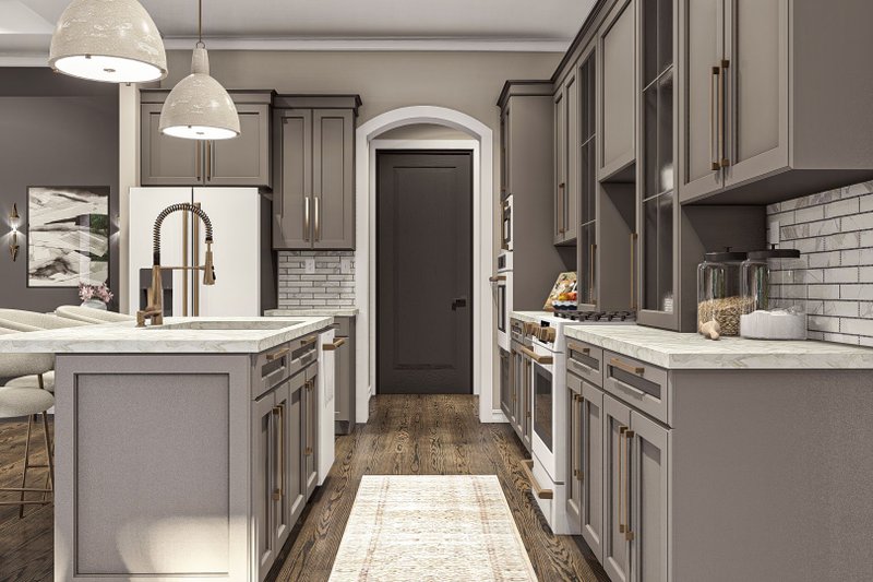 Dream House Plan - Interior - Kitchen 1 for Modern House Plan #455-443 - 3 bed, 2.5 bath