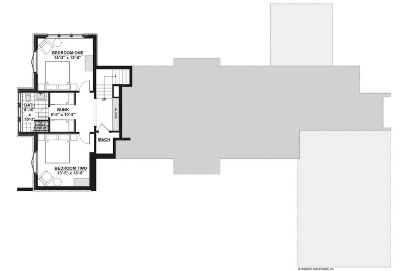 Home Plan - Floor Plan - Other Floor for Farmhouse House Plan #928-338 - 3 bed, 2.5 bath