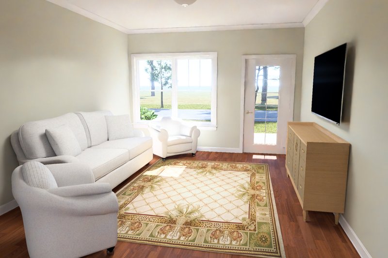 Architectural House Design - Interior - Family Room for Traditional House Plan #513-2464 - 3 bed, 2.5 bath