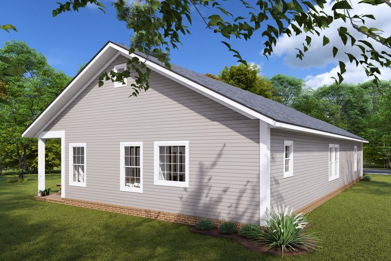 House Plan Design - Exterior - Other Elevation 1 for Cottage House Plan #513-2236 - 3 bed, 2 bath