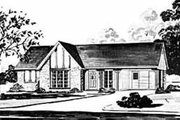 Traditional Style House Plan - 3 Beds 1 Baths 998 Sq/Ft Plan #36-355 