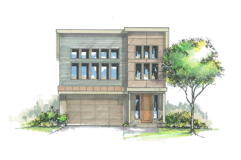 Home Plan - Craftsman Exterior - Front Elevation Plan #53-587