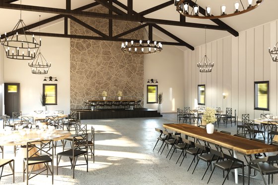 Interior - Other 3 for Barndominium House Plan #1064-382 - 2 bed, 2.5 bath