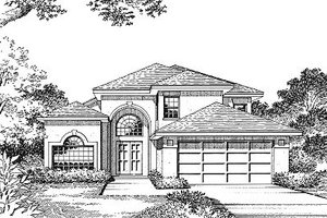 Exterior - Other Elevation for Modern House Plan #417-212 - 4 bed, 2.5 bath
