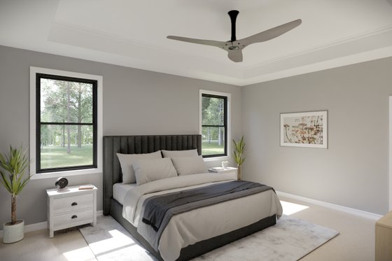 Interior - Master Bedroom for Farmhouse House Plan #1089-44 - 3 bed, 2.5 bath