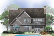 Traditional Style House Plan - 4 Beds 2.5 Baths 2425 Sq/Ft Plan #929-695 