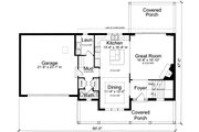 Farmhouse Style House Plan - 4 Beds 2.5 Baths 2232 Sq/Ft Plan #46-928 