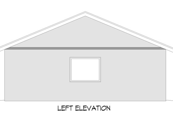 Exterior - Other Elevation for Traditional House Plan #932-681, 0 bath
