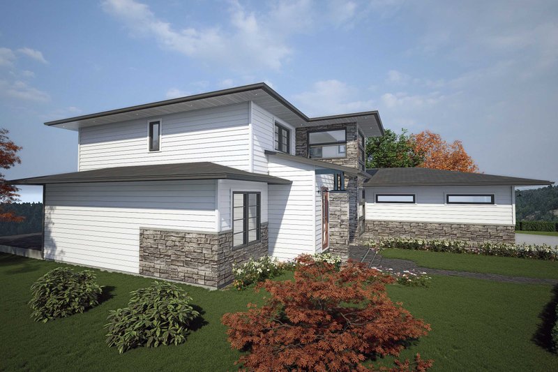 Home Plan - Exterior - Other Elevation for European House Plan #1101-13 - 3 bed, 3.5 bath