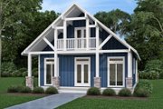 Cottage Style House Plan - 3 Beds 2.5 Baths 1330 Sq/Ft Plan #45-619 