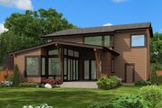 Contemporary Style House Plan - 4 Beds 3 Baths 3110 Sq/Ft Plan #132-227 