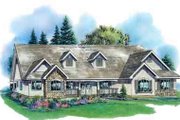 Country Style House Plan - 4 Beds 2.5 Baths 2630 Sq/Ft Plan #18-328 