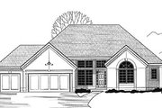 Traditional Style House Plan - 4 Beds 3 Baths 3249 Sq/Ft Plan #67-169 