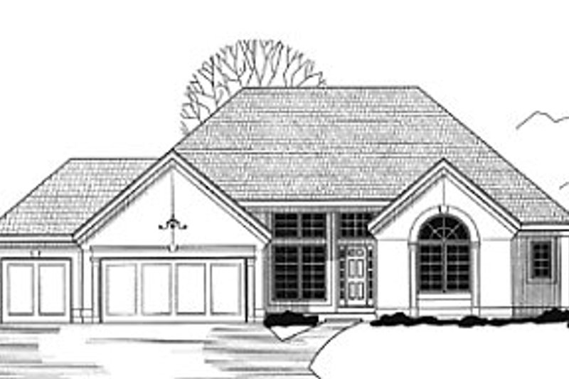 Traditional Style House Plan - 4 Beds 3 Baths 3249 Sq/Ft Plan #67-169