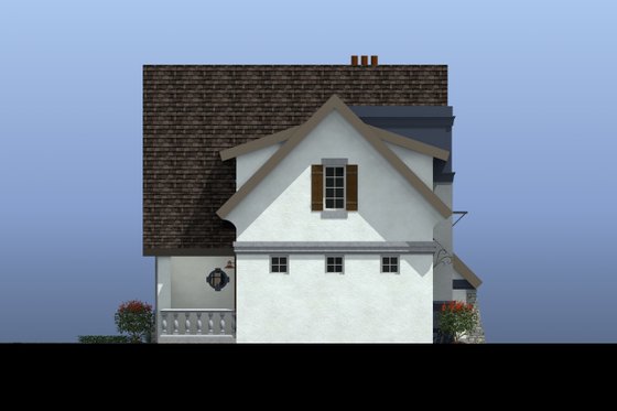 Exterior - Other Elevation for Traditional House Plan #933-2 - 3 bed, 2.5 bath