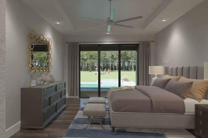 House Design - Interior - Master Bedroom for Contemporary House Plan #930-545 - 3 bed, 3.5 bath