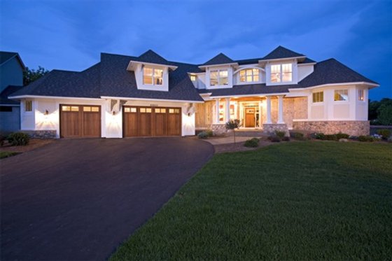 Exterior - Other Elevation for Traditional House Plan #56-600 - 4 bed, 4.5 bath