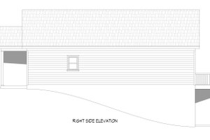 Exterior - Other Elevation 1 for Traditional House Plan #932-622 - 2 bed, 2 bath