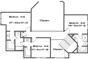 European Style House Plan - 4 Beds 3.5 Baths 2854 Sq/Ft Plan #6-199 