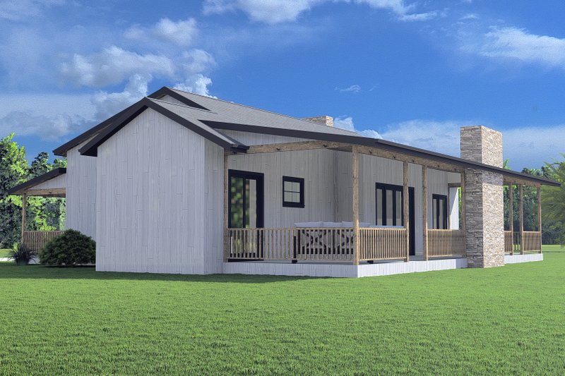 House Blueprint - Photo 14 for Farmhouse House Plan #1109-14 - 2 bed, 3 bath
