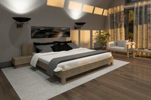 Interior - Master Bedroom 1 for Barndominium House Plan #120-283 - 3 bed, 2 bath