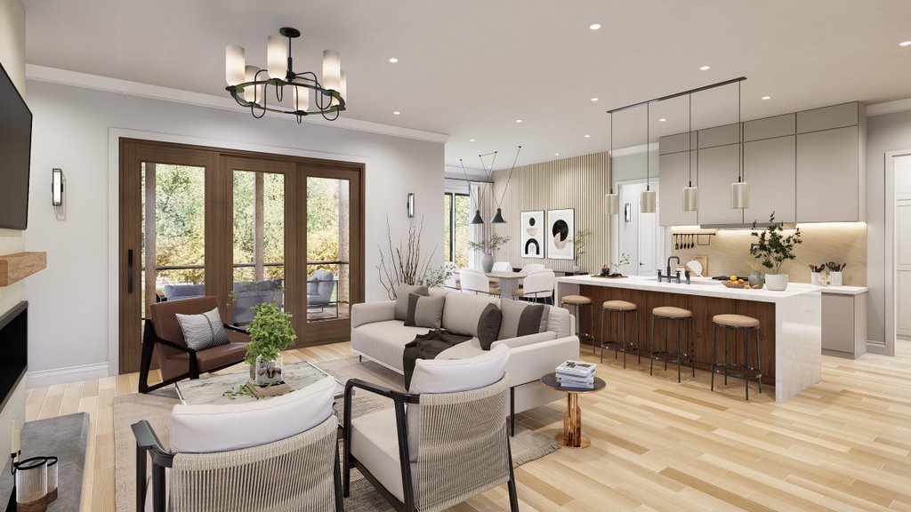 Interior - Other 2 for Contemporary House Plan #54-689 - 3 bed, 2 bath
